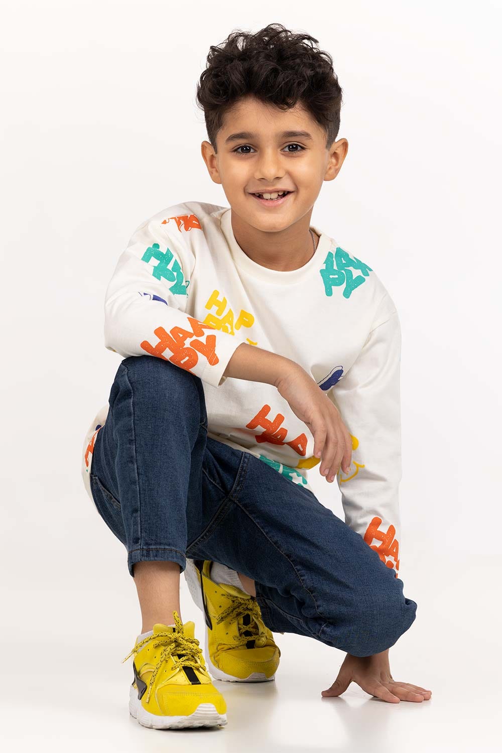 Toddler Boy Van Ice Knit
