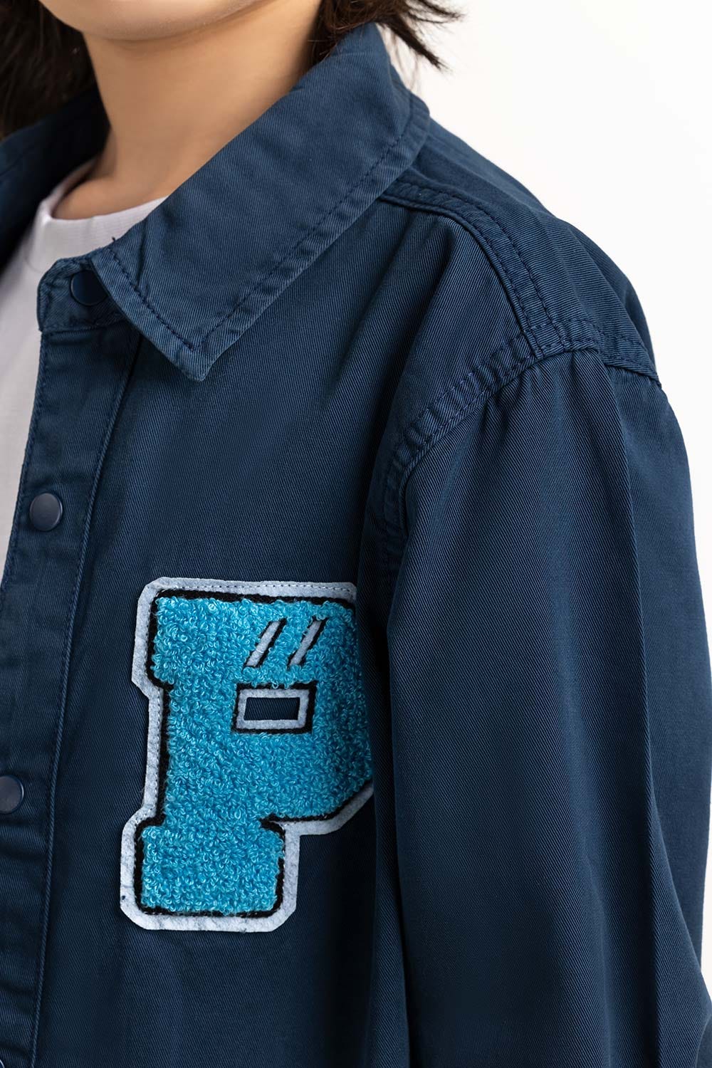 Toddler Boy Blue Casual Shirt