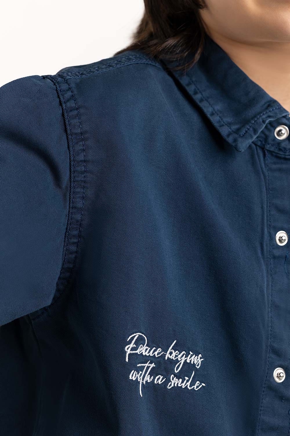 Toddler Boy Blue Casual Shirt