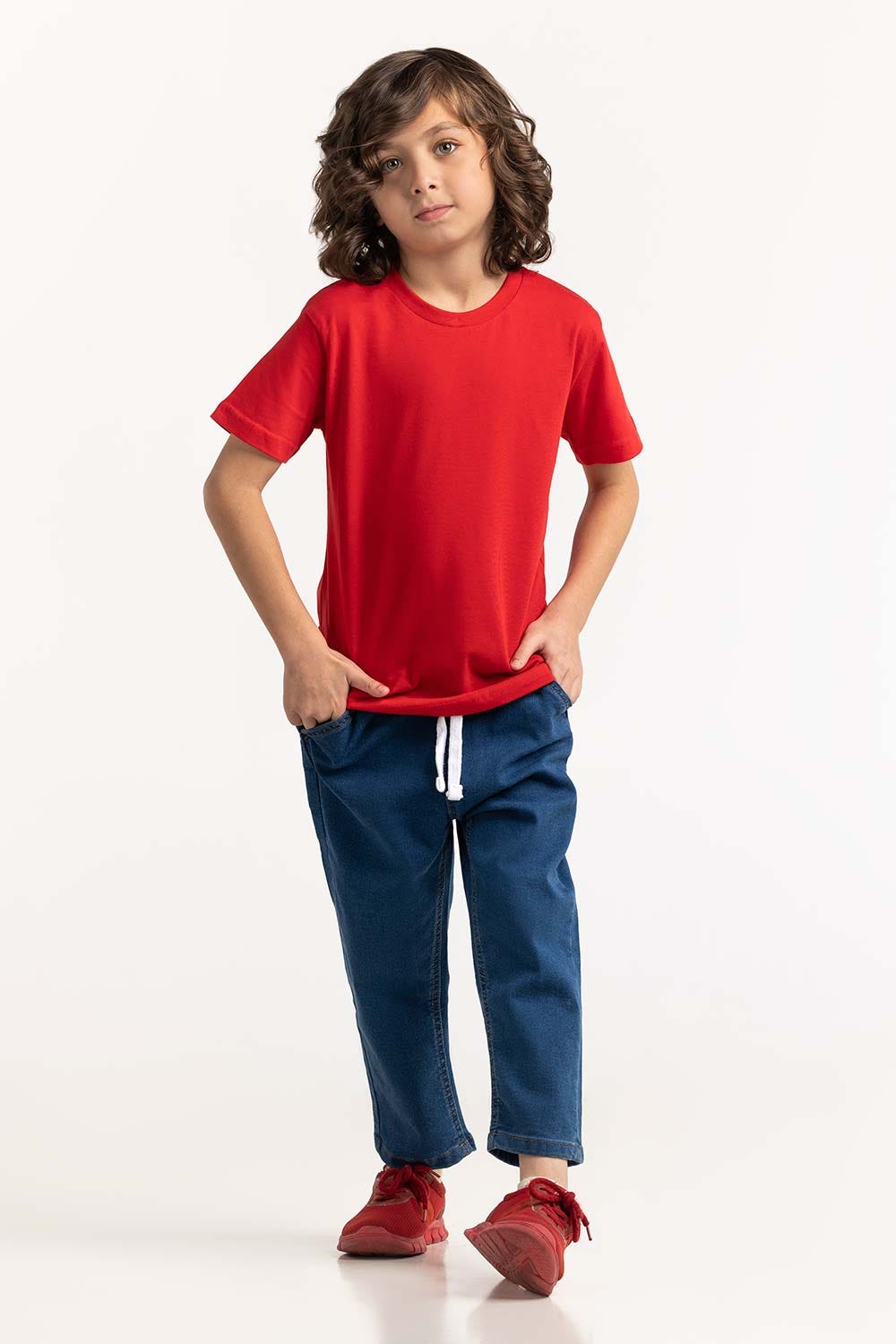 Toddler Boy Red