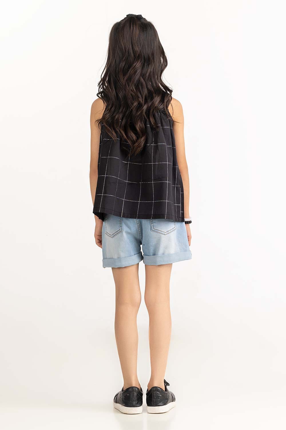 Toddler Girl Black Blouse