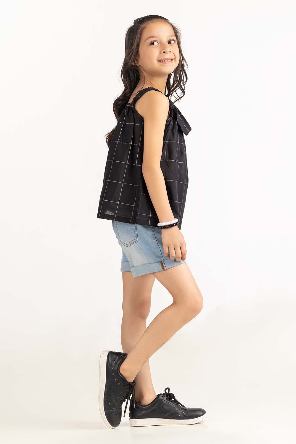 Toddler Girl Black Blouse