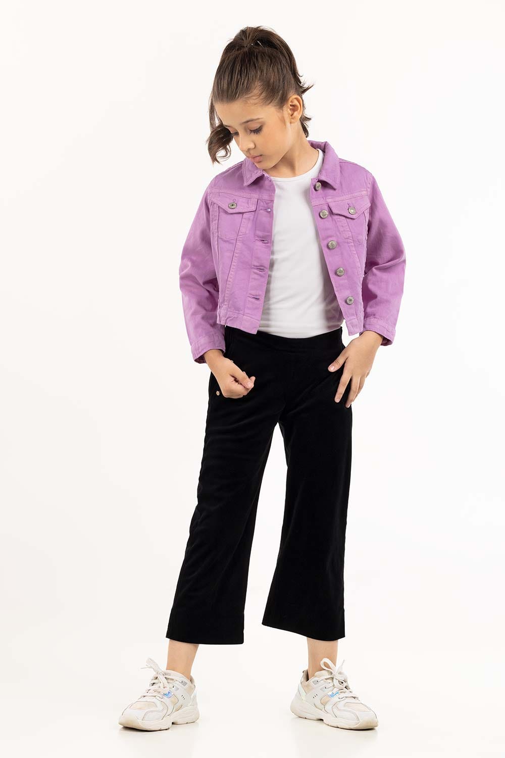 Toddler Girl Black Trouser
