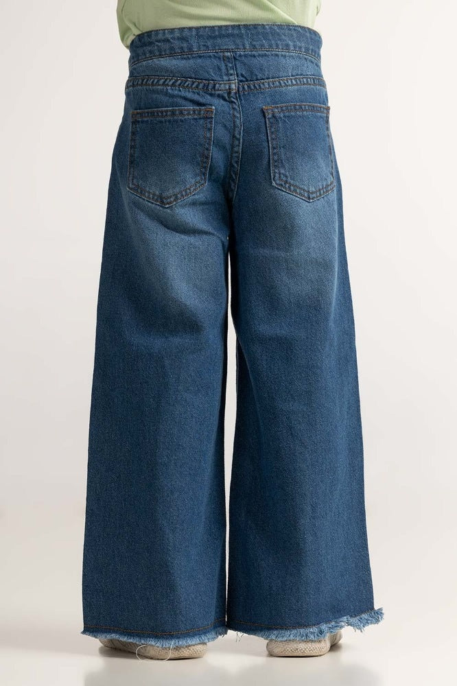 Toddler Girl Blue Basic Jeans
