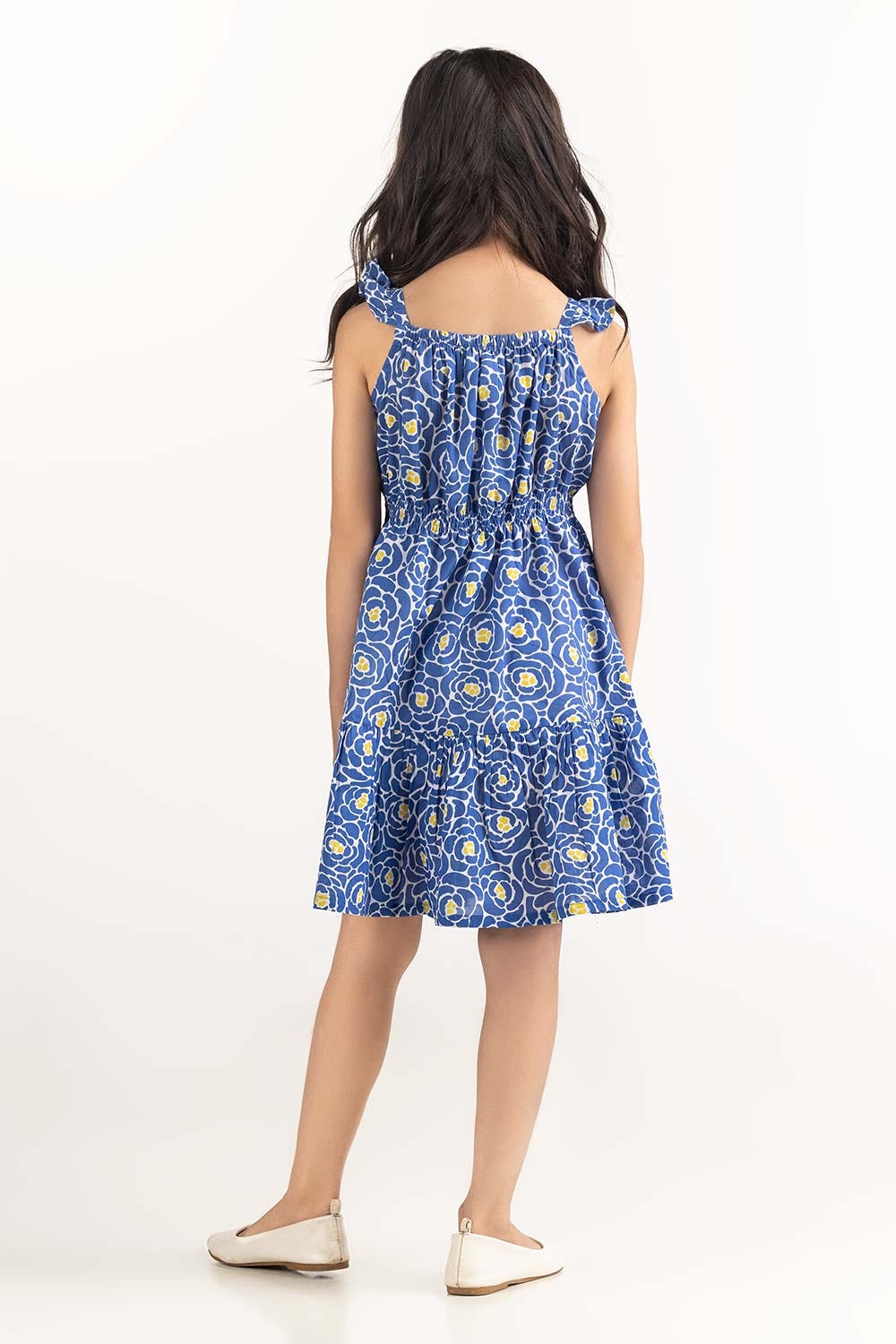 Toddler Girl Blue Dress