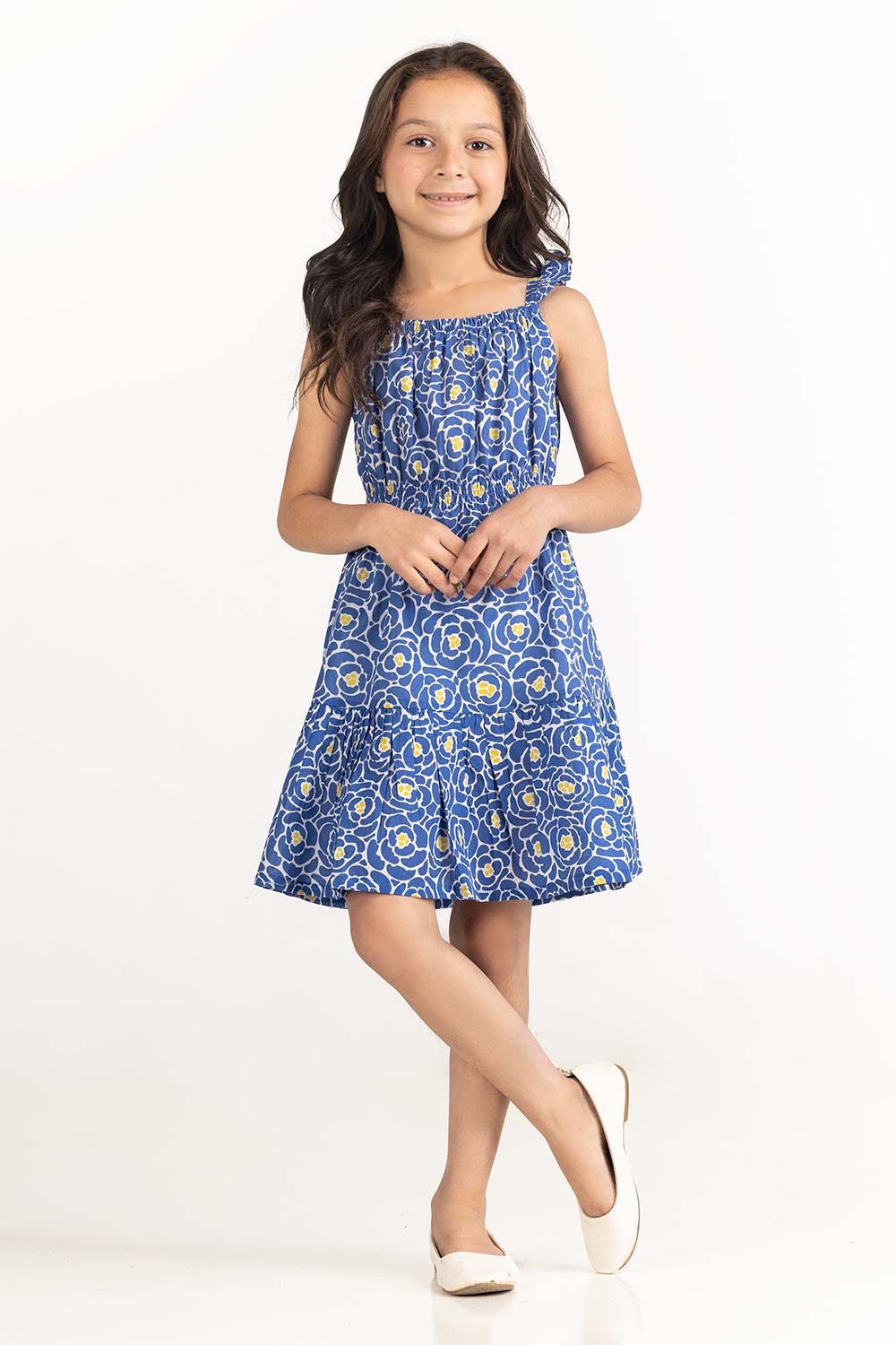 Toddler Girl Blue Dress