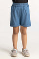 Toddler Girl Blue Short