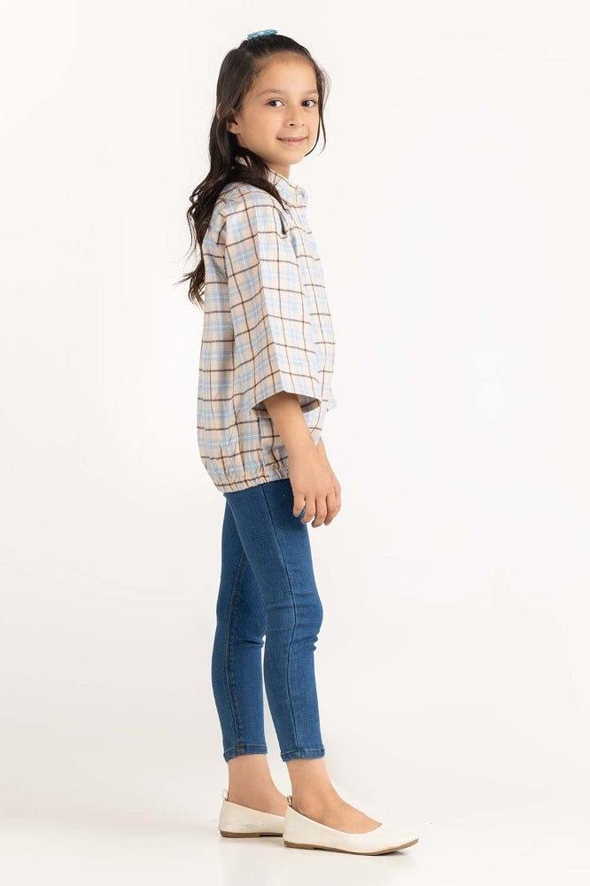 Toddler Girl Cream Blouse