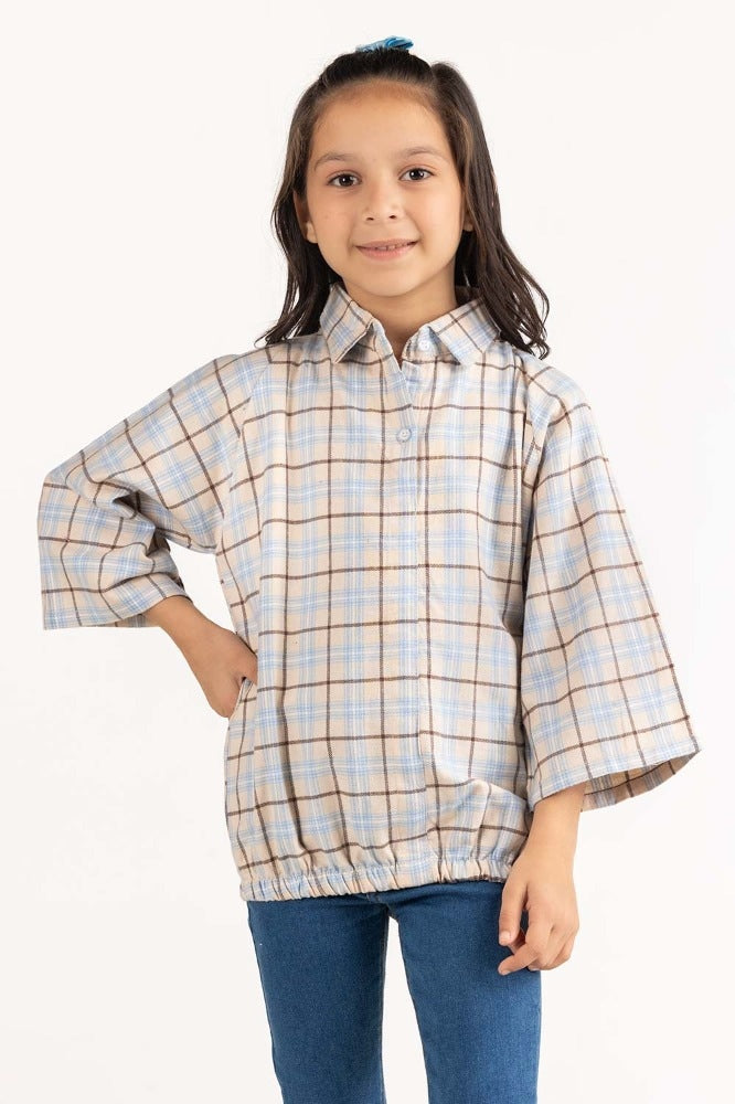 Toddler Girl Cream Blouse