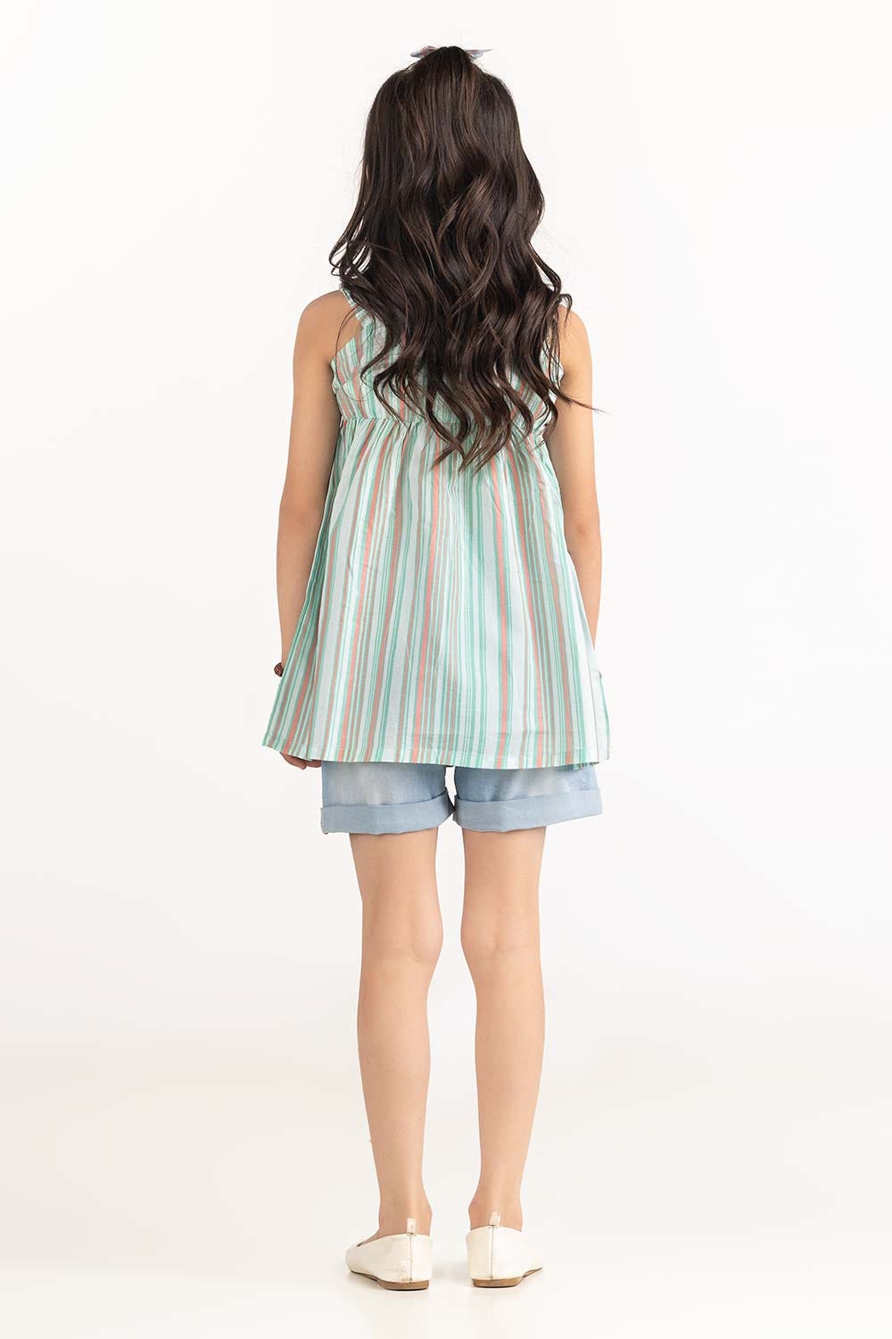 Toddler Girl Green Blouse