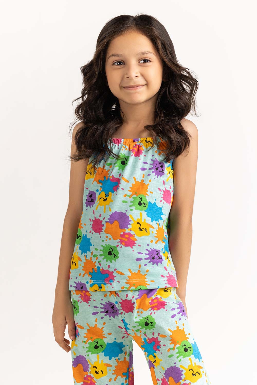 Toddler Girl Green Co-Ord Top