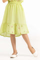 Toddler Girl Green Skirt