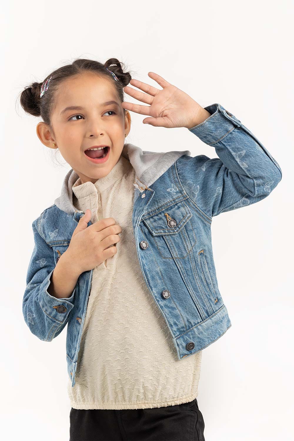 Toddler Girl Light Blue Denim Jacket