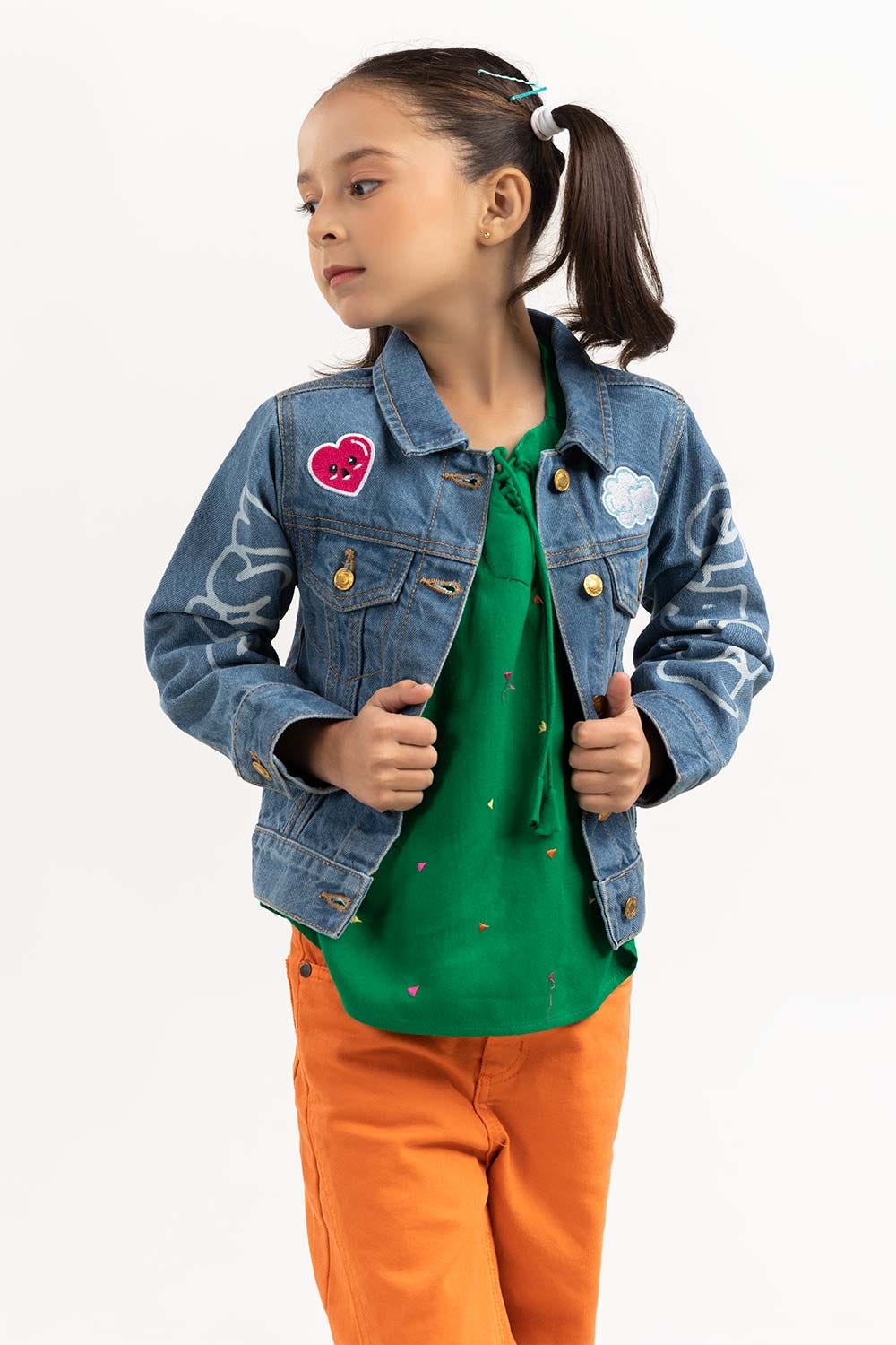 Toddler Girl Light Blue Denim Jacket