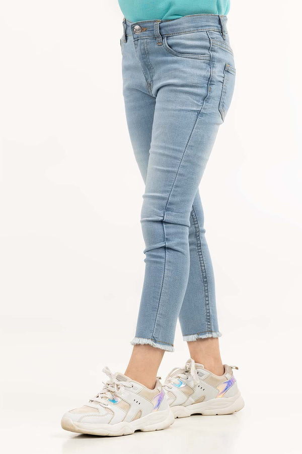 Toddler Girl Light Blue Jeans