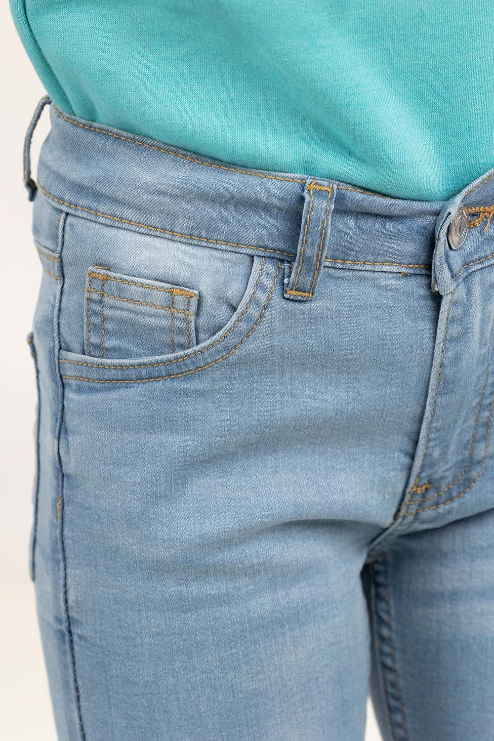 Toddler Girl Light Blue Jeans