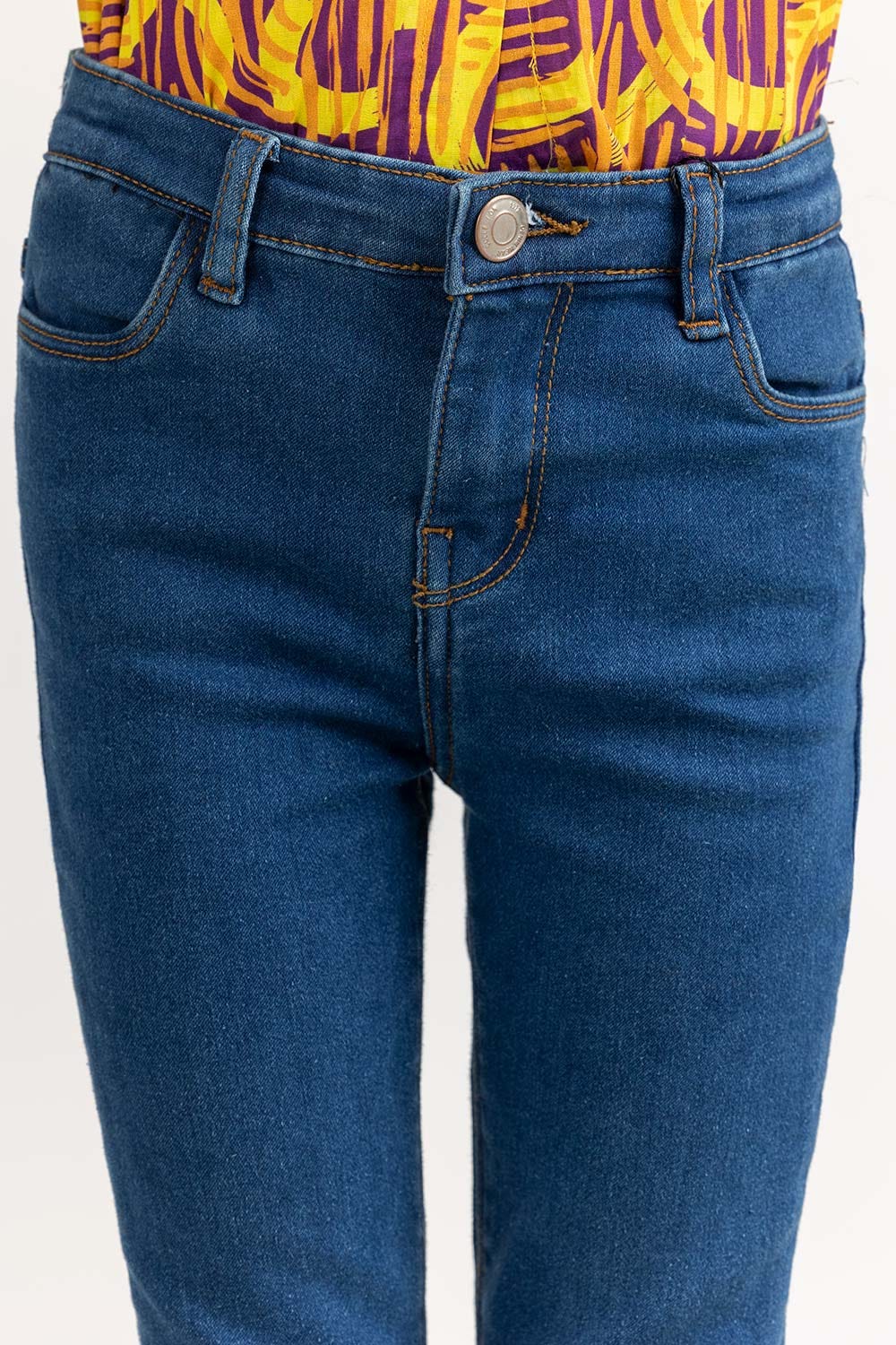 Toddler Girl Medium Blue Jeans