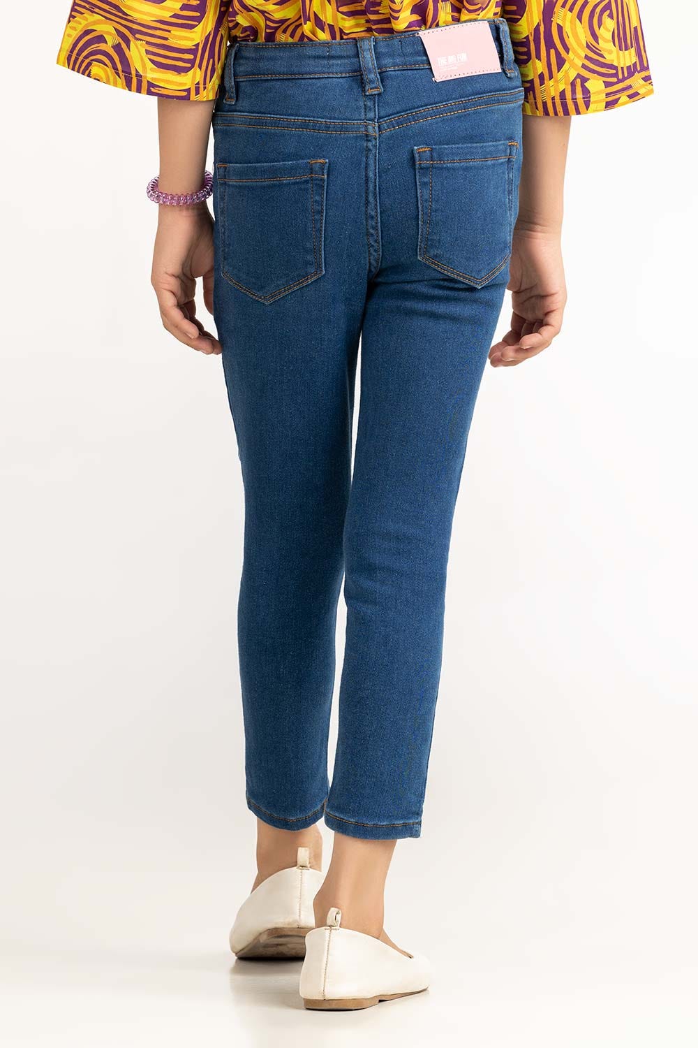 Toddler Girl Medium Blue Jeans
