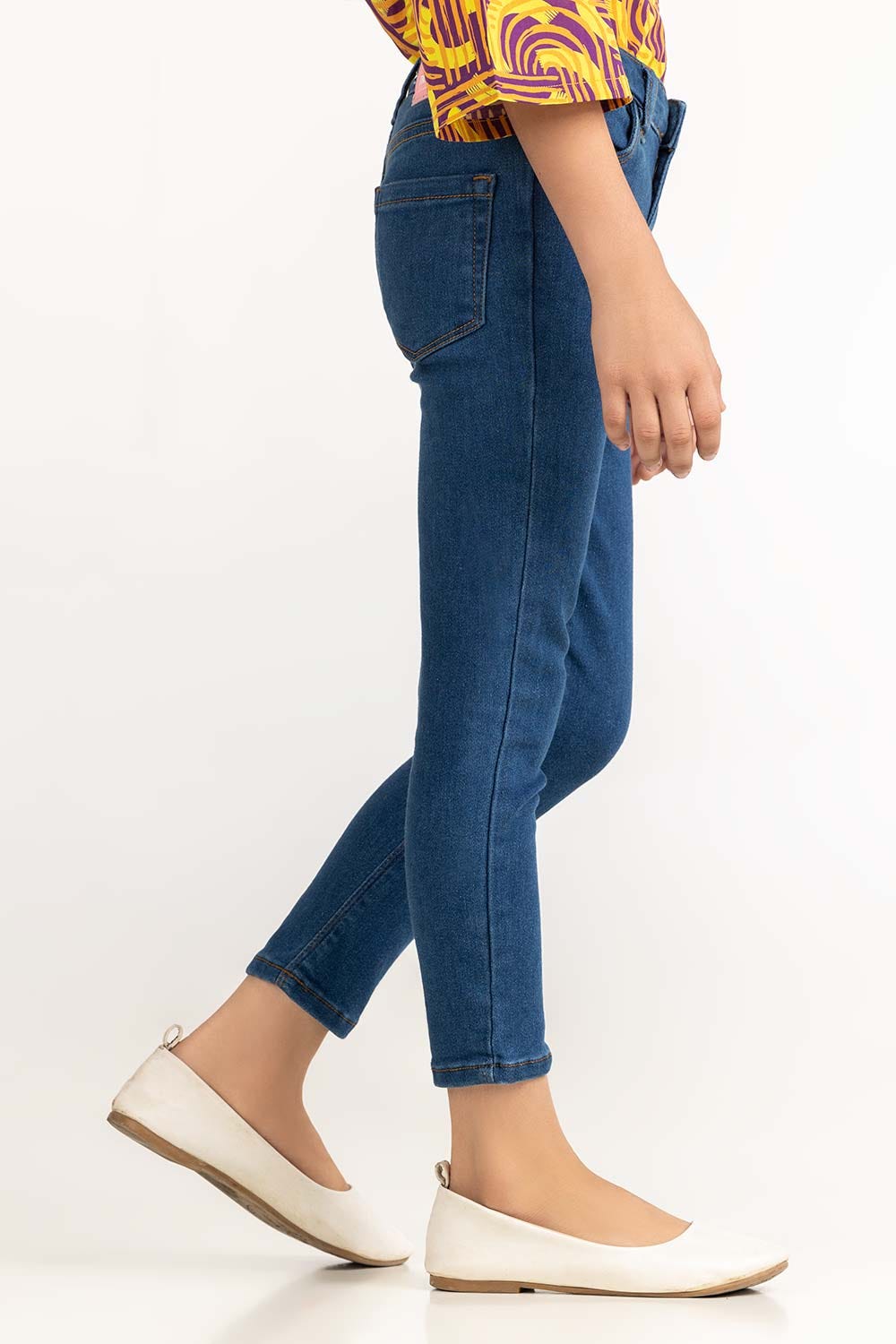 Toddler Girl Medium Blue Jeans