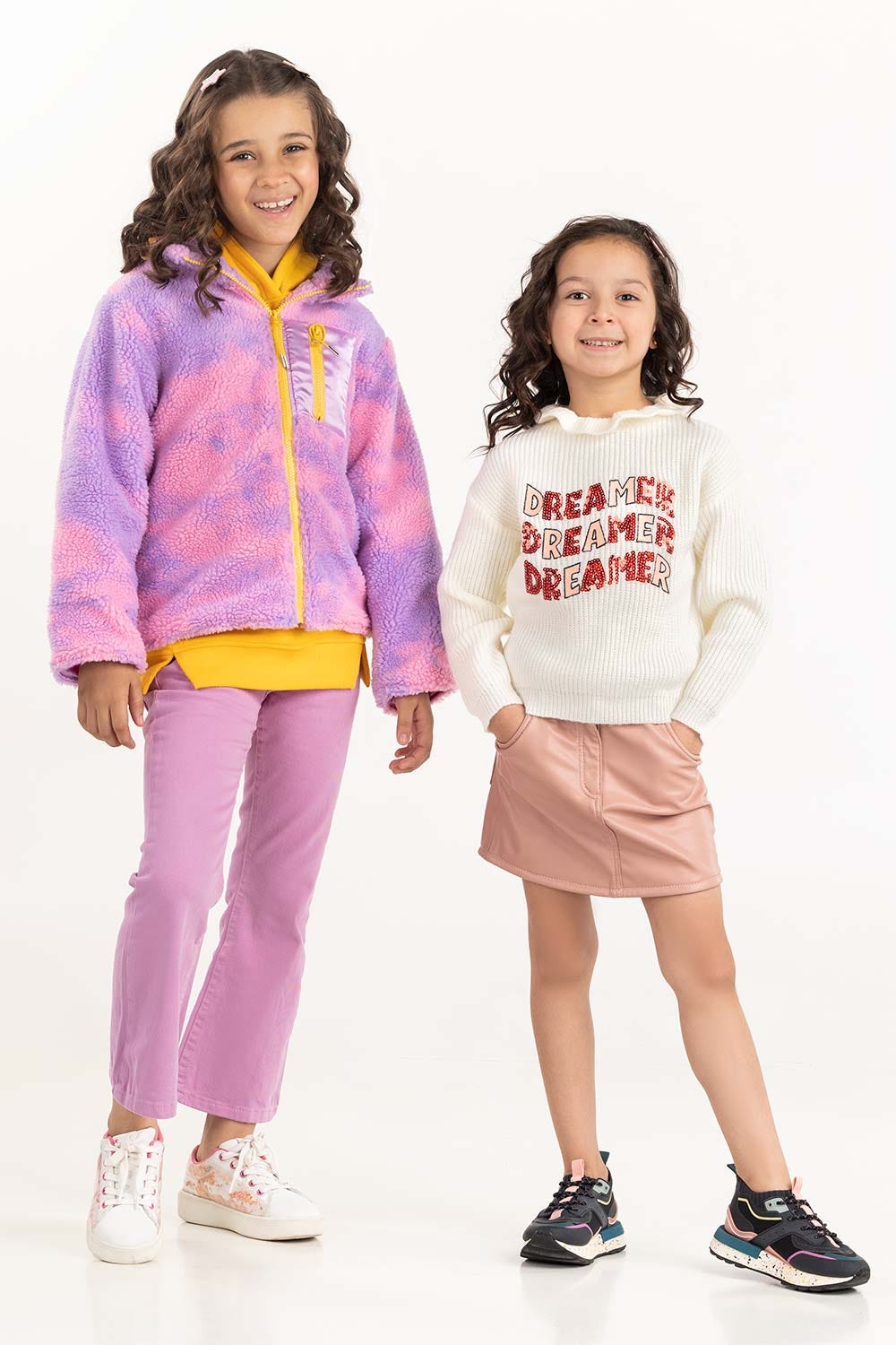 Toddler Girl Pink-Purple Jacket
