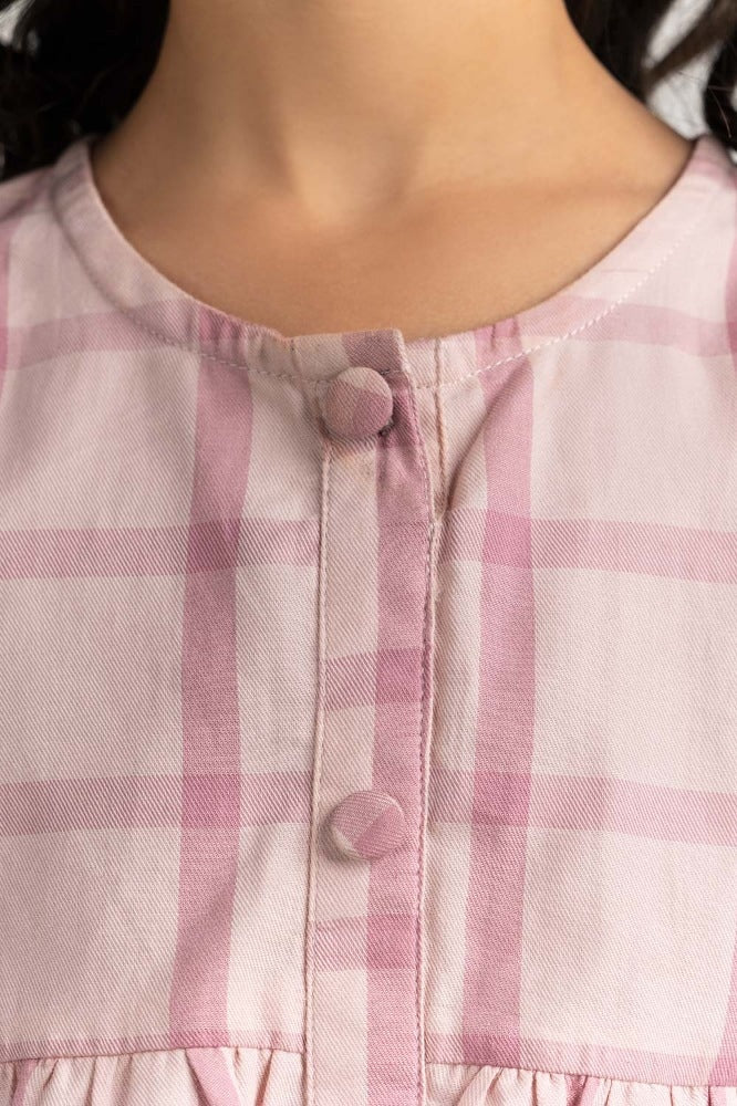 Toddler Girl Pink Basic Blouse