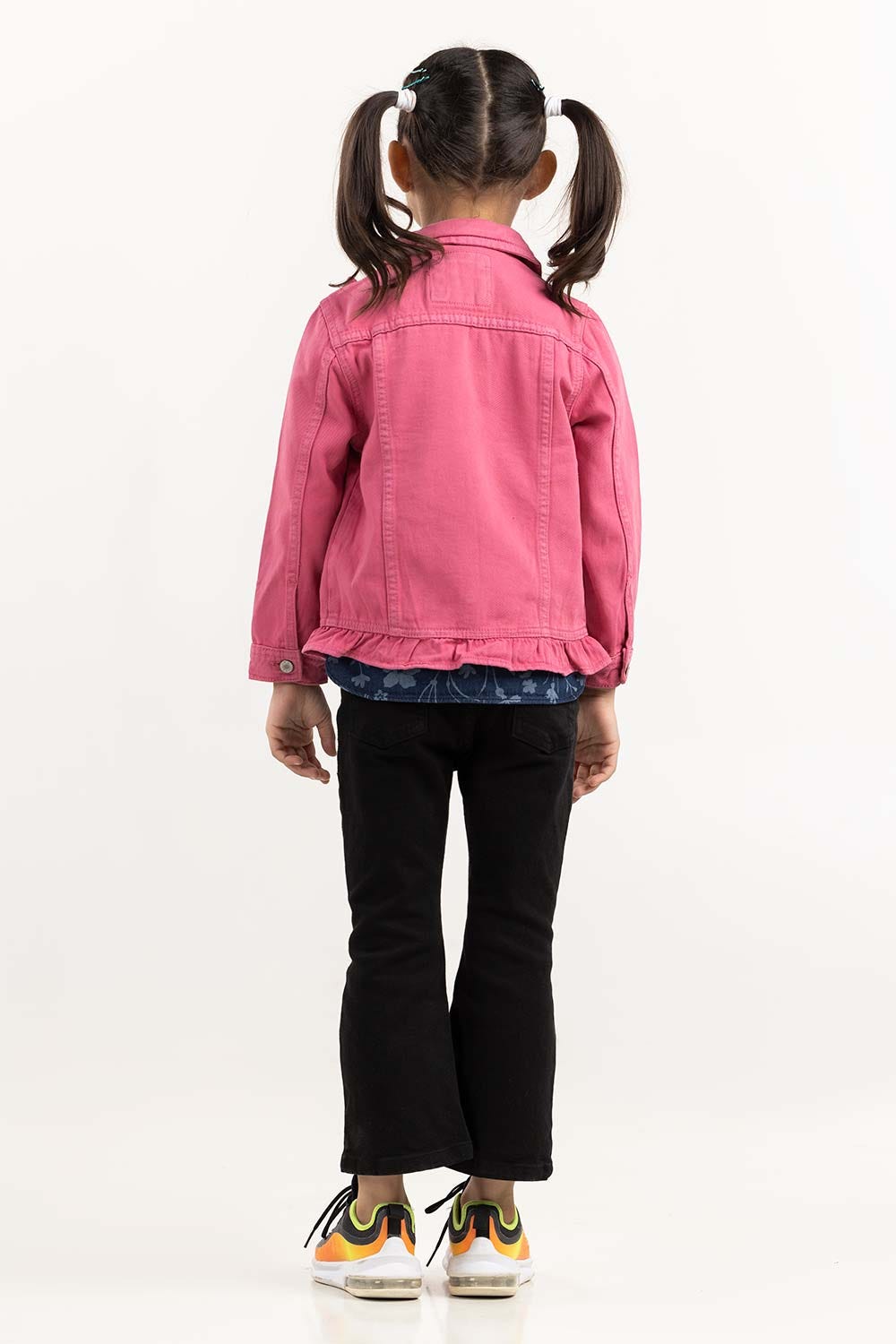 Toddler Girl Pink Non Denim Jacket