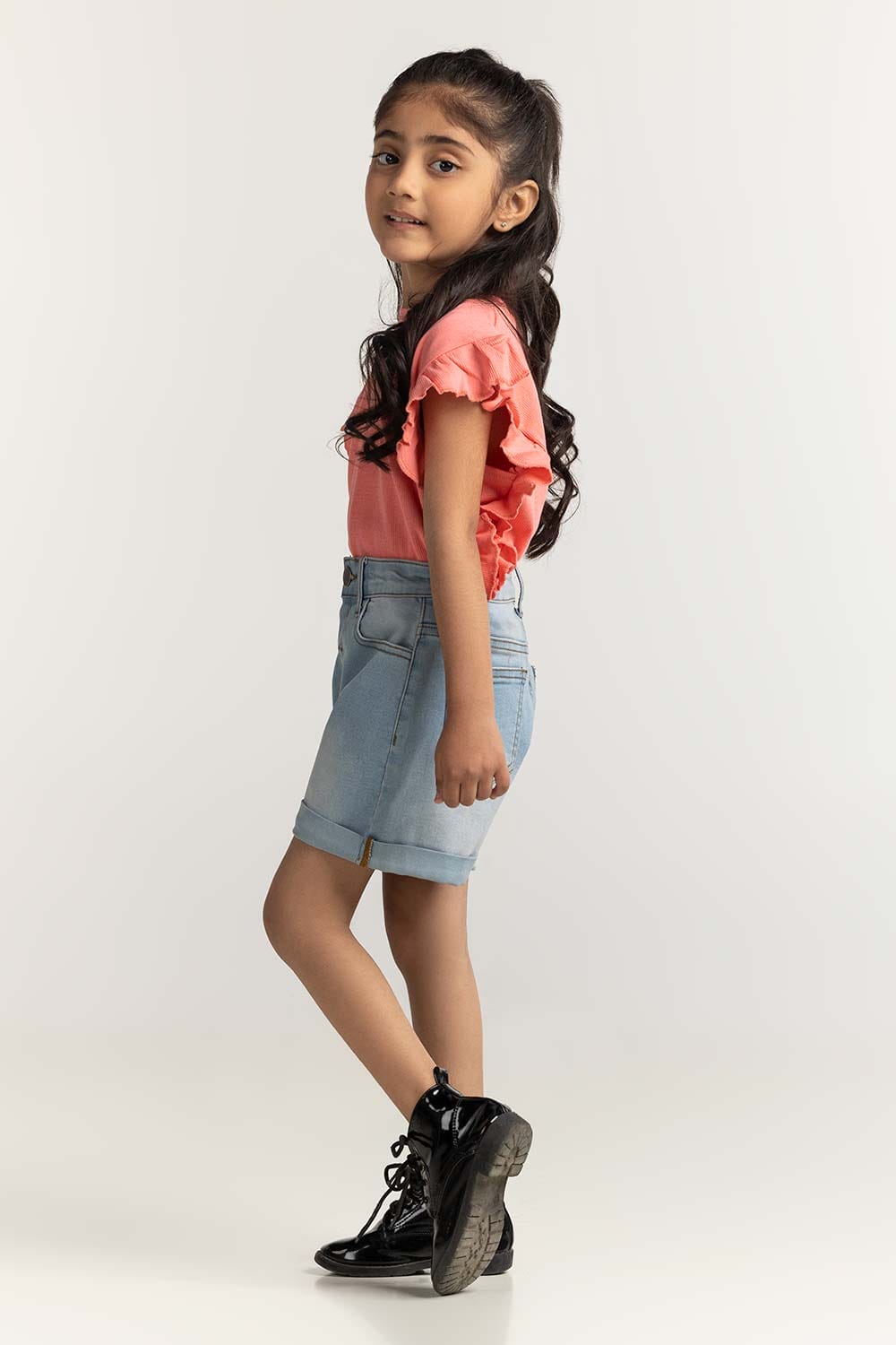 Toddler Girl Pink Printed Tee
