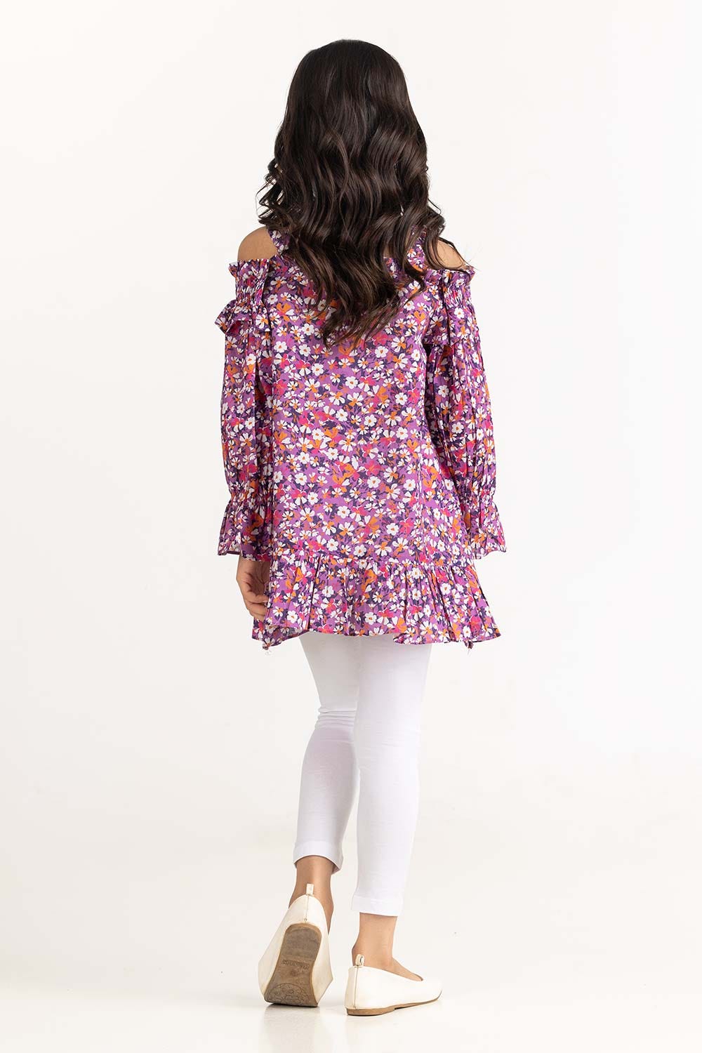 Toddler Girl Purple Blouse