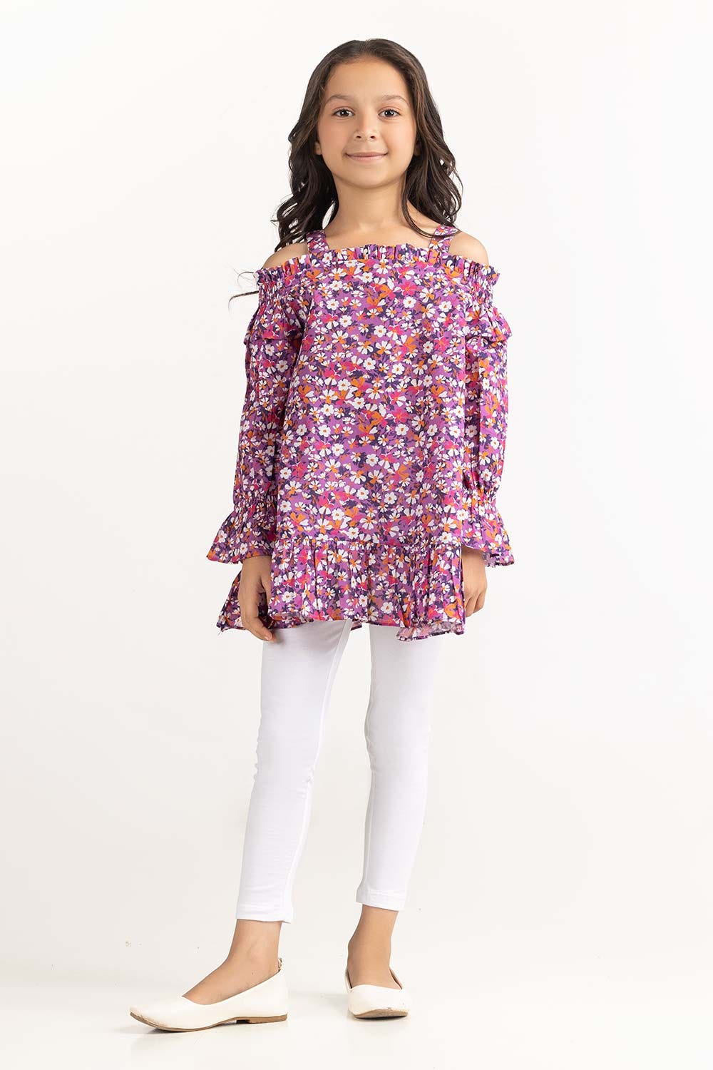 Toddler Girl Purple Blouse