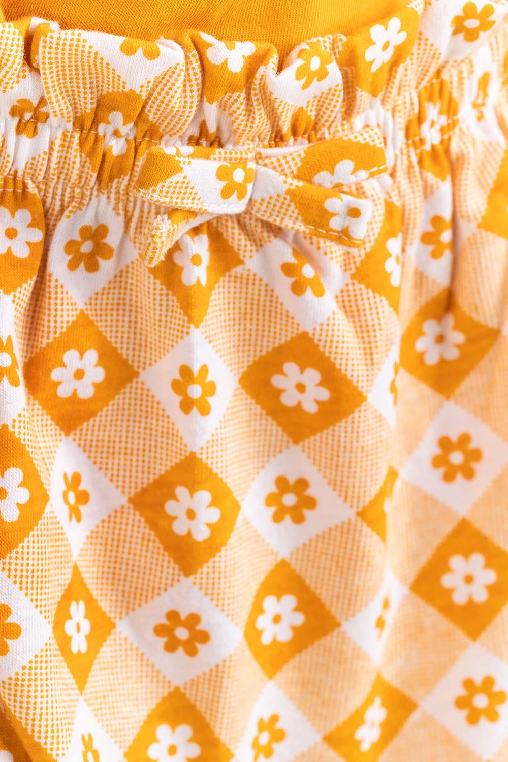 Toddler Girl Yellow Co-Ord Bottom