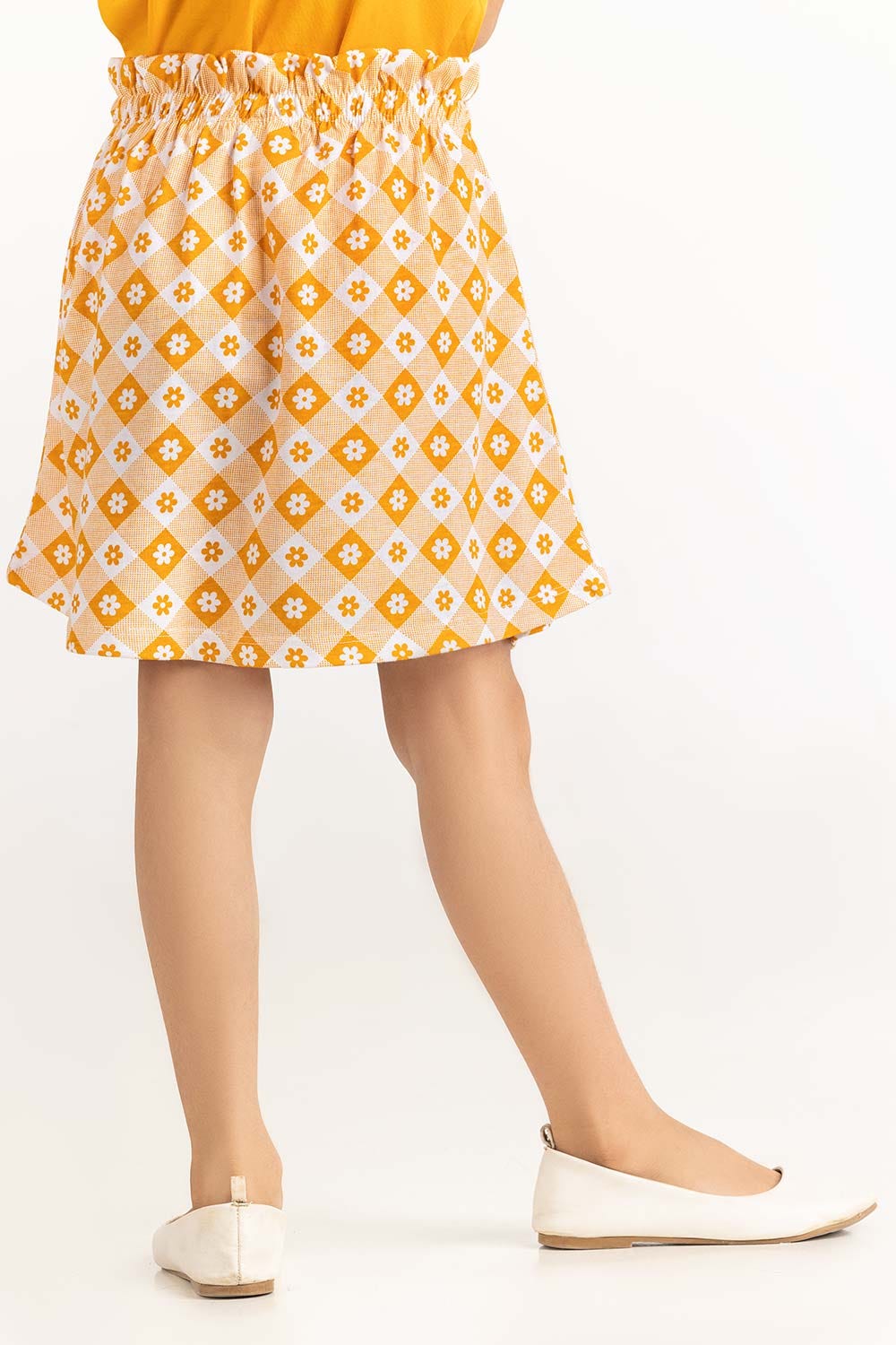 Toddler Girl Yellow Co-Ord Bottom