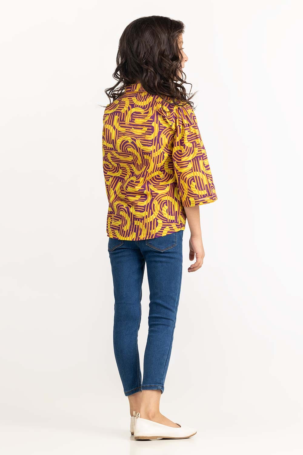 Toddler Girl Yellow Shirt