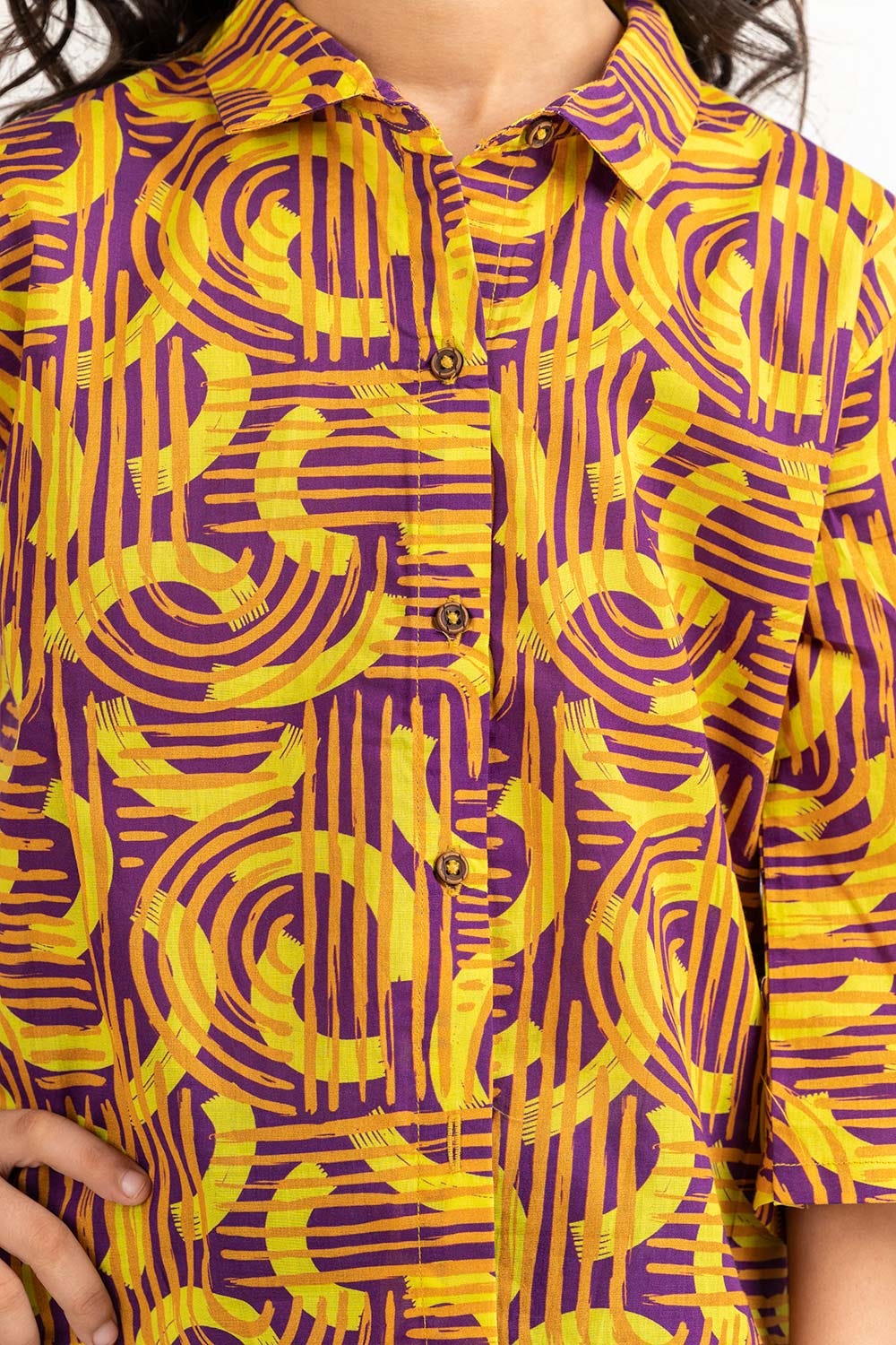 Toddler Girl Yellow Shirt