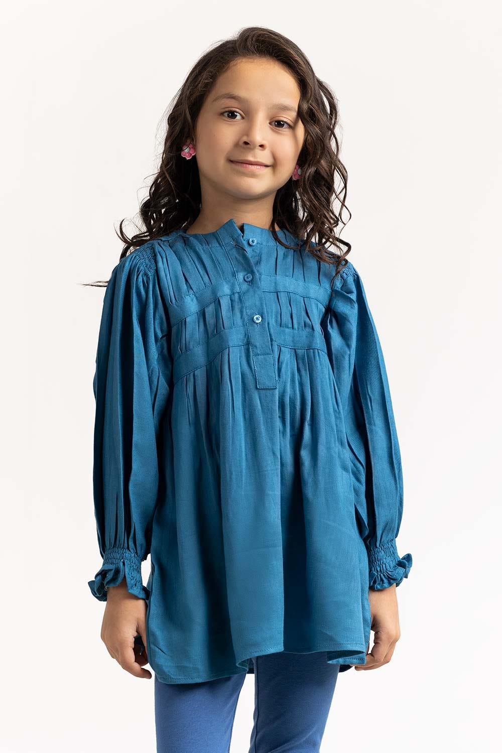 Toddler Girl Blue Top