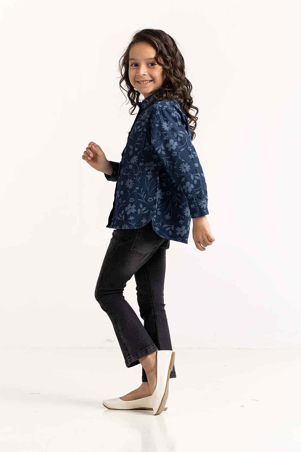 Toddler Girl Blue Top