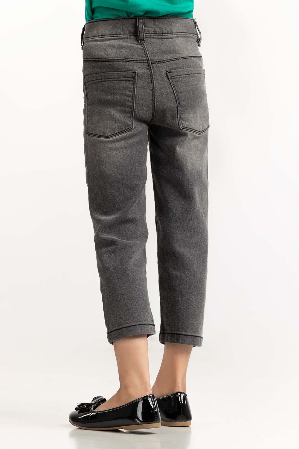 Toddler Girl Grey Jeans