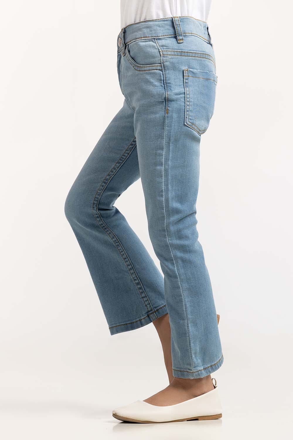 Toddler Girl Light Blue Jeans