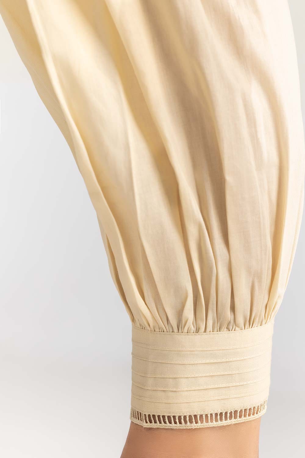 Beige Cambric Trousers TR-21-126