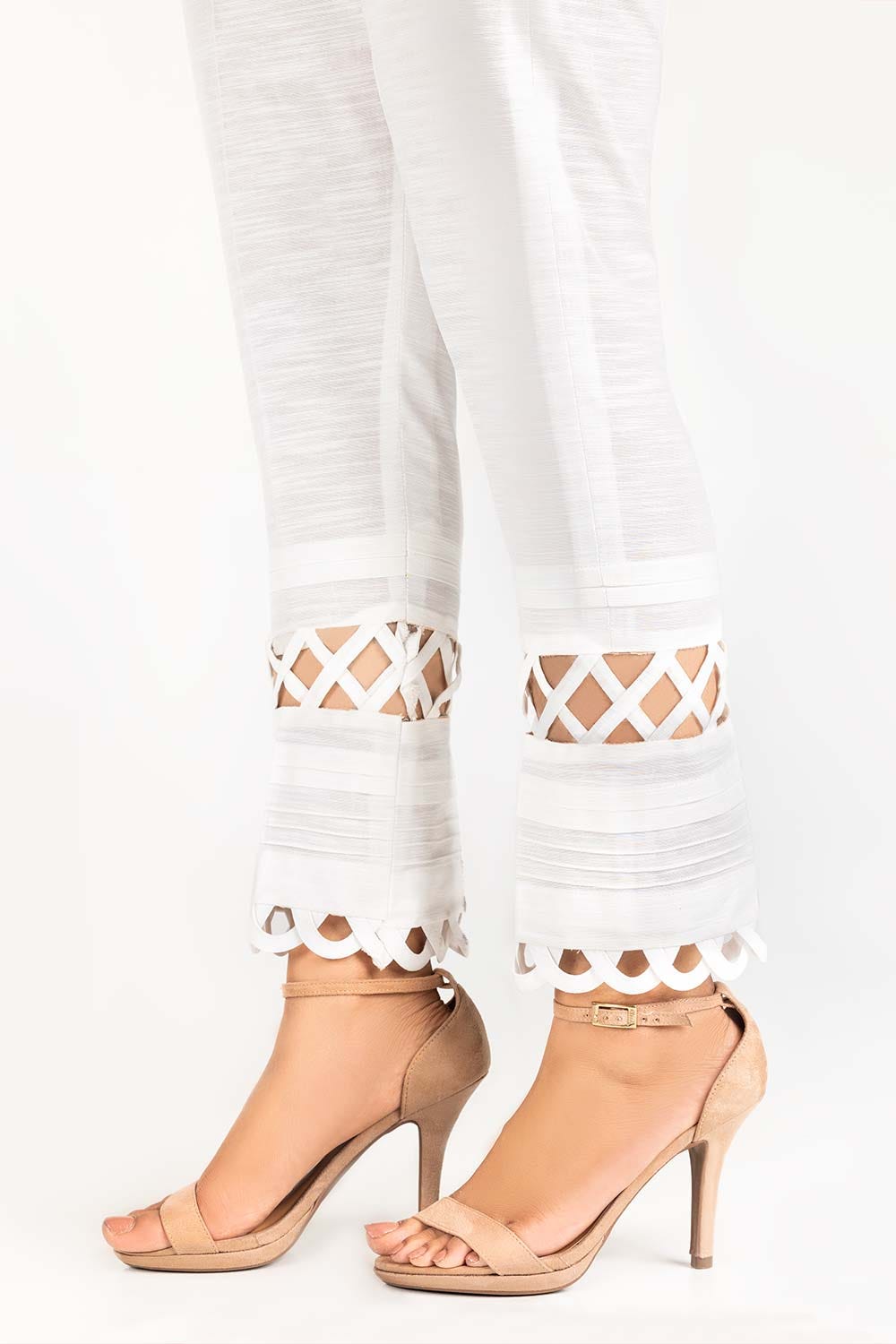 Off-White Khaddar Trouser