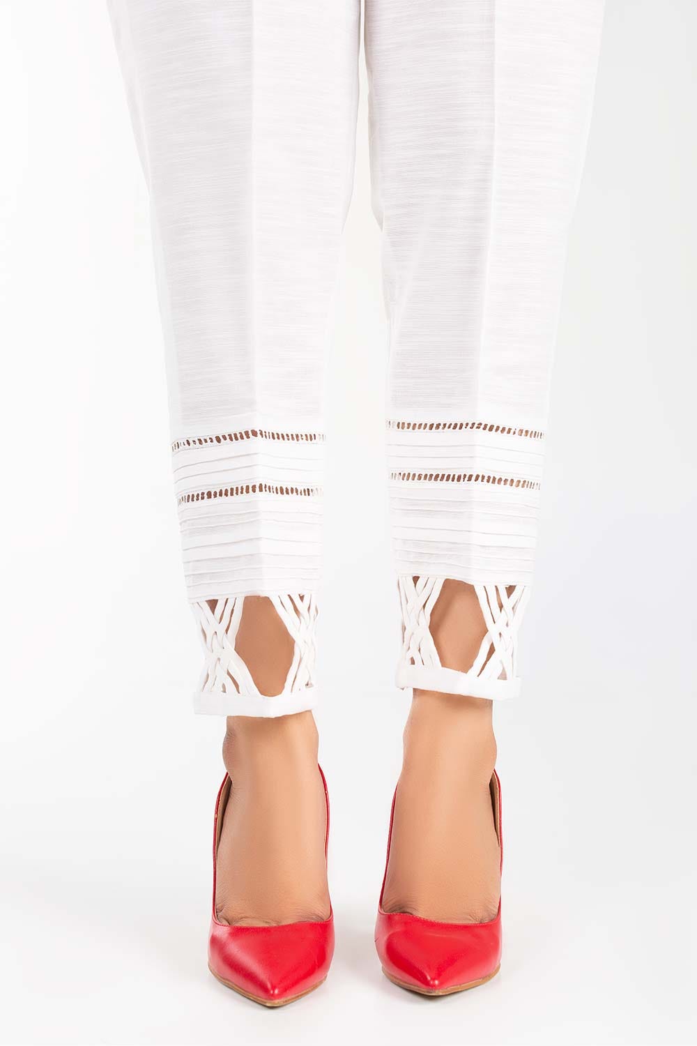 Off-White Khaddar Trouser