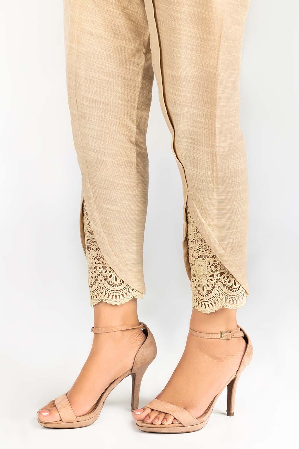 Beige Khaddar Shalwar