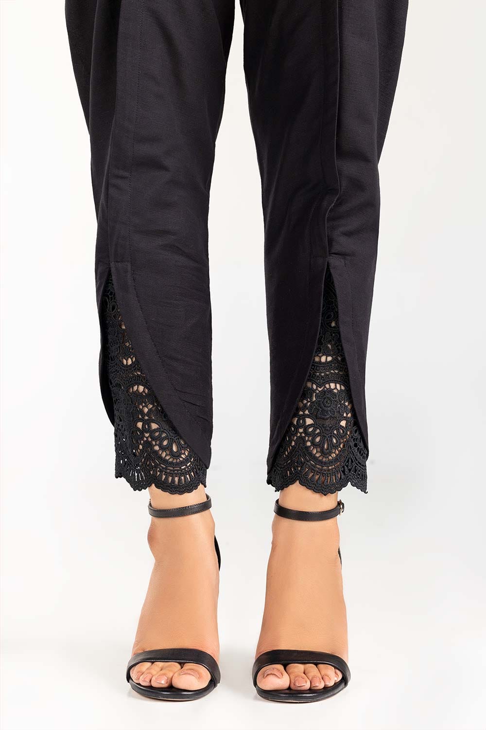 Black Khaddar Shalwar