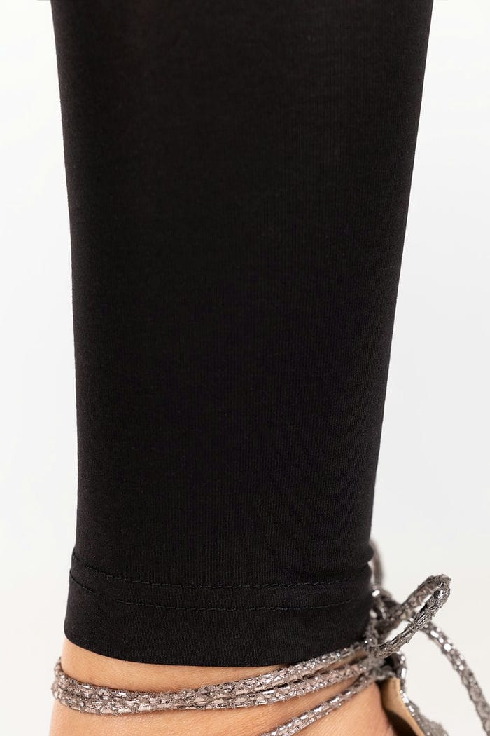 Black Jersey Tights