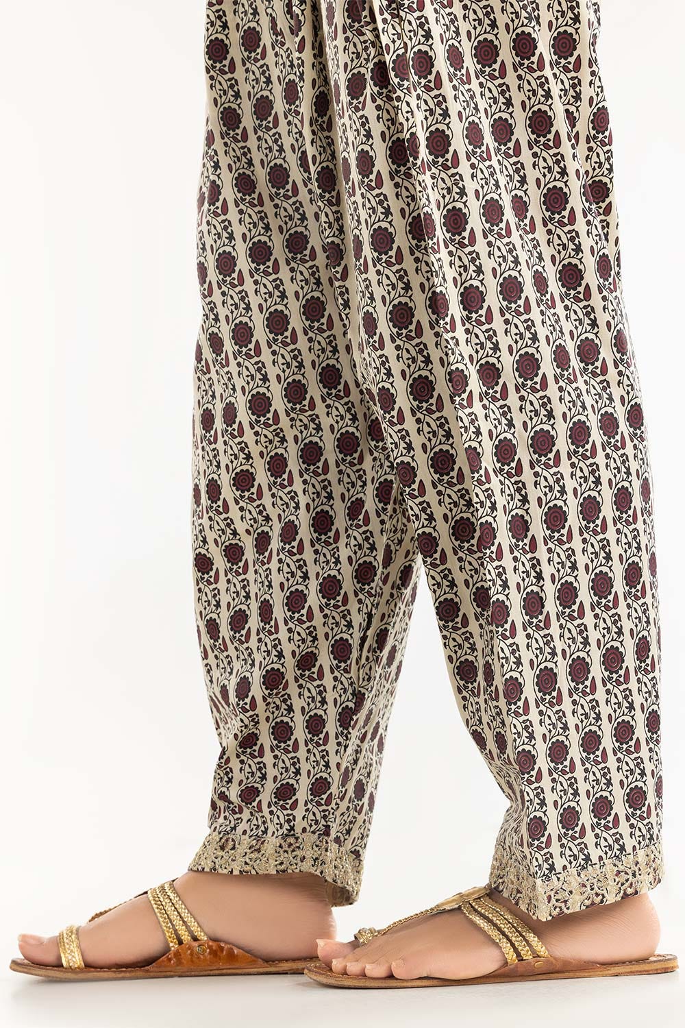 Screen Printed Cambric Shalwar