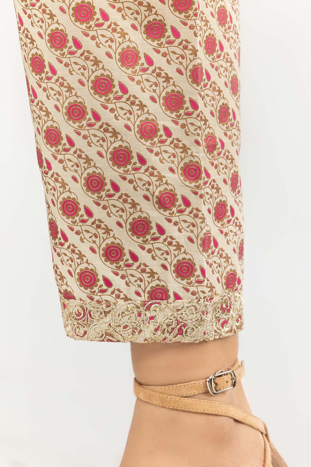 Screen Printed Cambric Shalwar