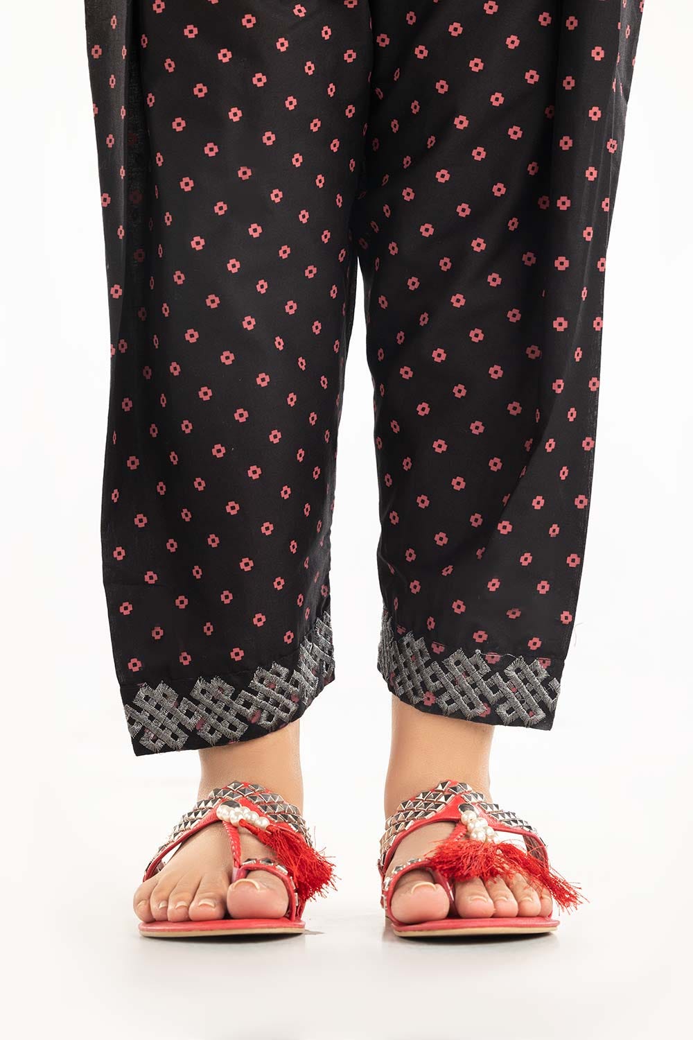 Screen Printed Cambric Shalwar