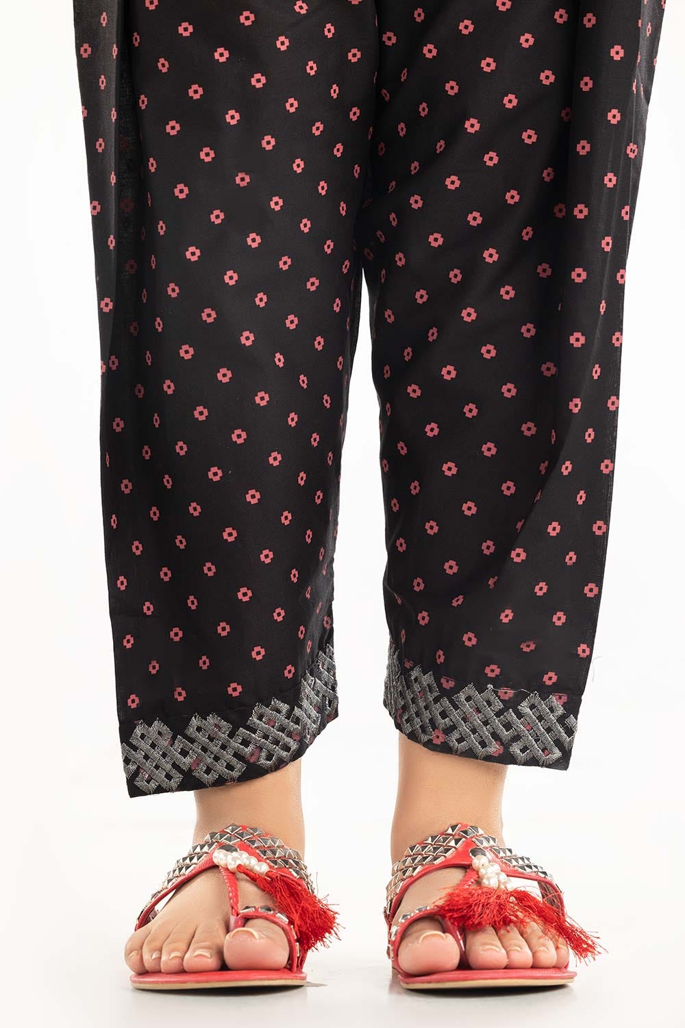 Screen Printed Cambric Shalwar
