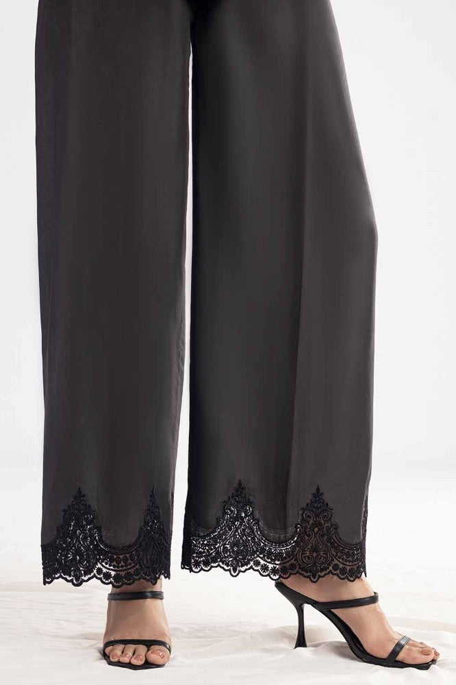 Unstitched Embroidered Cambric Trouser