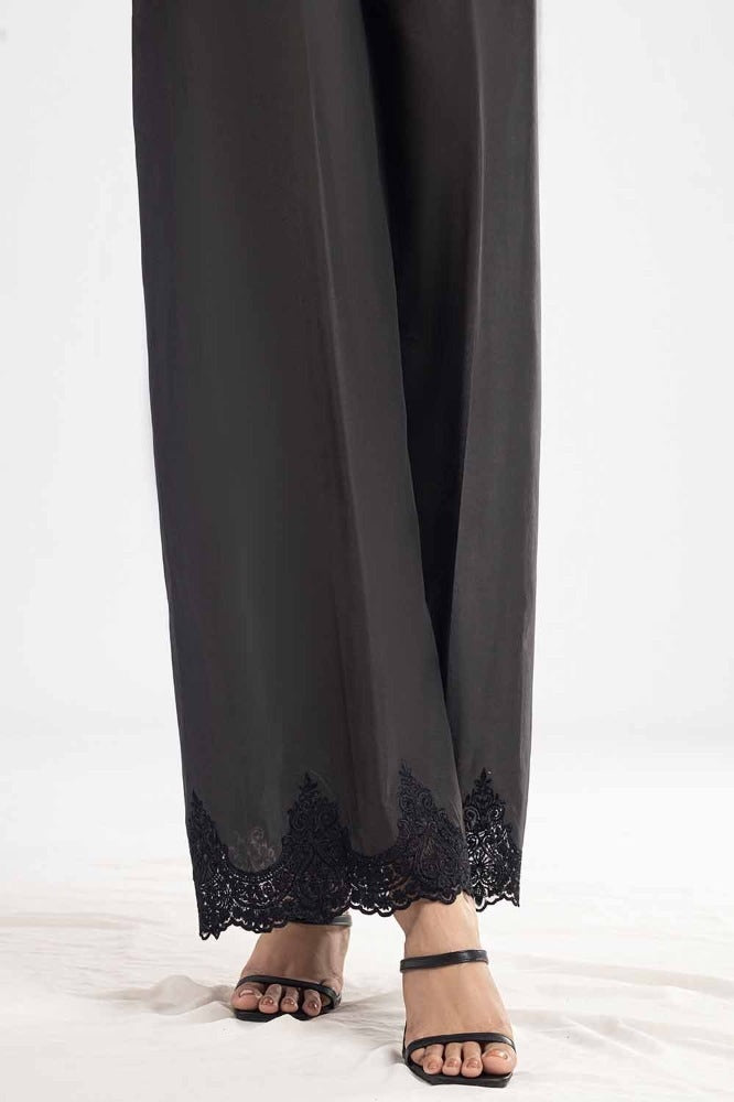 Unstitched Embroidered Cambric Trouser