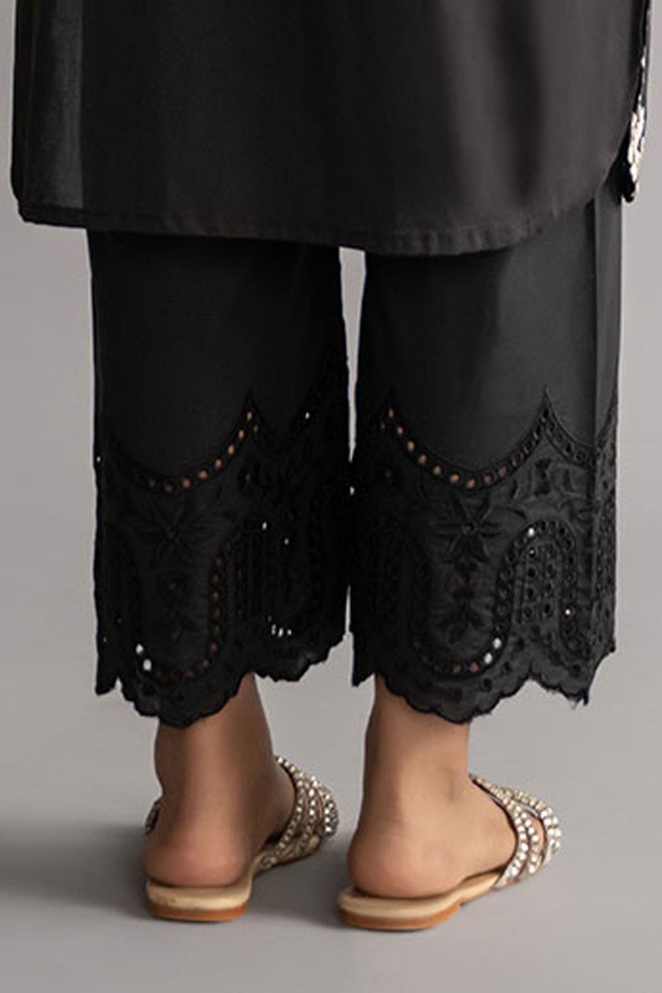 Cotton Silk Pant (As Shown)